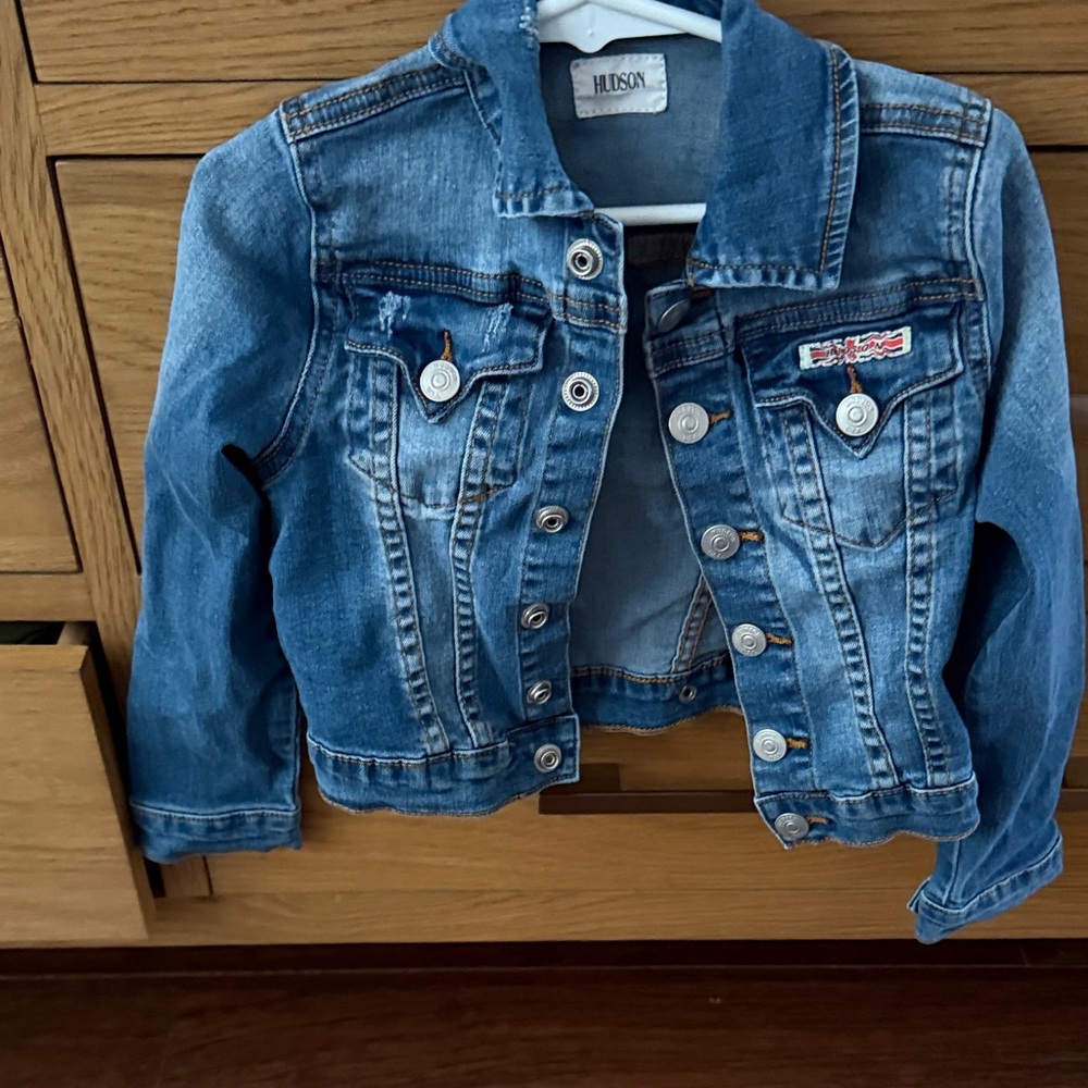Hudson Jeans Kids Classic Blue Jean Jacket